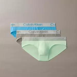 [백화점 정품] 캘빈클라인 언더웨어 브러시드 마이크로 져지 힙브리프 멀티팩 3PACK (NB4122-MTA)