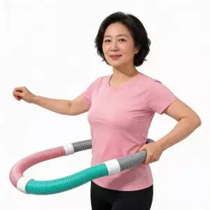 스프링 훌라후프 뱃살 운동 홈트 다이어트