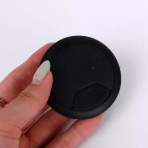 원형마감 블랙 53mm 전선정리캡