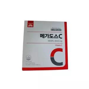 [셀러허브]메가도스C 3000 고함량 비타민 C 100포 x 1개 (S48307077)