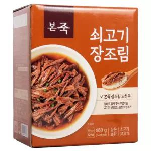 본죽 쇠고기 장조림 170g X 4팩