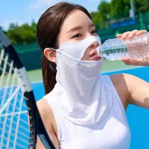(KC인증/UV완벽차단) 블카 프리미엄 더블 가드 자외선차단 얼굴 햇빛 가리개 스포츠마스크