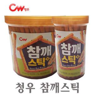 청우 참깨스틱 85gx6 개 / 220g x 3 개 /중선택