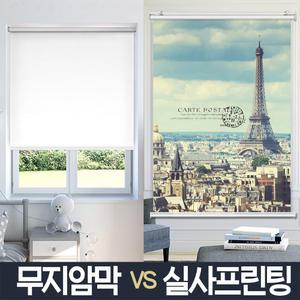암막롤스크린블라인드 버티컬커튼 / 거실베란다 안방작은창문가리개 / 암막 방수 방염 / 주방미니불라인드