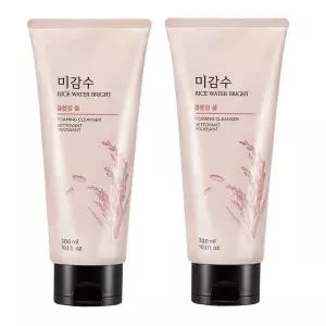더페이스샵 미감수 브라이트 클렌징폼 300ml 대용량  2개