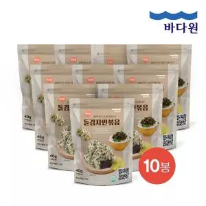 [바다원] 깨끗한 돌김자반볶음 오리지널 40g x 10봉