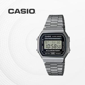 카시오 CASIO 메탈시계 패션 전자 손목시계 커플아이템 A168 A168WGG-1A