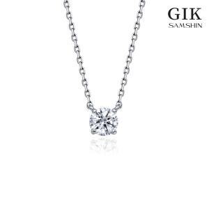 [삼신다이아몬드][삼신] 세그레또 18K 3부 목걸이 CH009NW8D03K