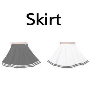 플레어치마 치어리더 댄스치마 미니스커트 학예회의상