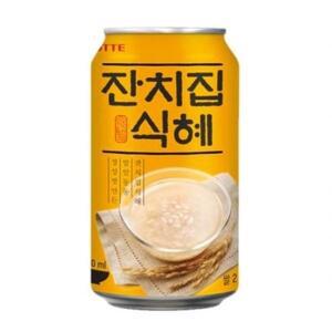 [롯데제과]롯데 잔치집 식혜 340mlx24캔x2박스