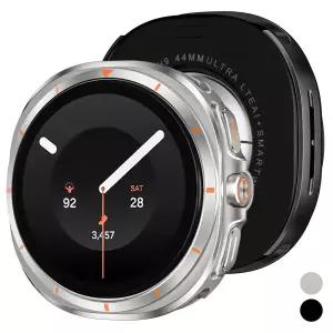 갤럭시워치 9 8 44mm 40mm 울트라 47mm 스틸 핏 아연 합금 풀커버 보호 케이스 스마트 워치 메탈