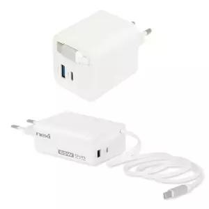 GaN3 초고속 C타입 USB충전기 65W PD3.0 PPS 케이블 자동줄감김 갤럭시탭 태블릿 패드 노트북 급속 아답터