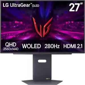 LG 27GX700A-B 27인치 울트라기어 QHD(2560 x 1440) OLED 게이밍 모니터 280Hz 0.03ms 엔비디아 지싱크 AMD