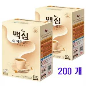 맥심 화이트골드 김연아 커피믹스 200T (100T x 2개)