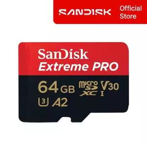[샌디스크] 공식판매처 Extreme Pro 64G 64기가 마이크로 SD QXCU (SDSQXCU-064G-GN6MA)