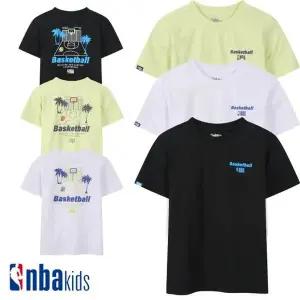 [NBA KIDS]NBA 썸머 코트그래픽 반팔 티셔츠 K262TS170P0_JJ