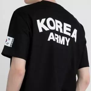 ROKA 로카티 쿨링 반팔 코리아아미 여름 헬스 티셔츠