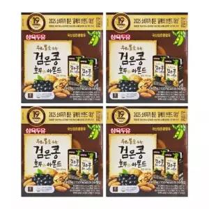 삼육식품 삼육두유 검은콩 호두 아몬드 190ml 64개
