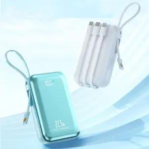 대용량 미니 보조배터리 20000mAh 초고속충전 LED표시 멀티충전포트