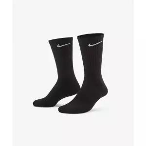 매장정품 NIKE 나이키 에브리데이 쿠션 트레이닝 크루 삭스(3켤레) - 블랙:화이트 SX7664-010 1816239
