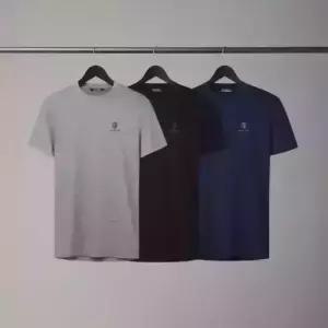 블랙야크 3 pack 공용 라운드 트리플 반팔티MM