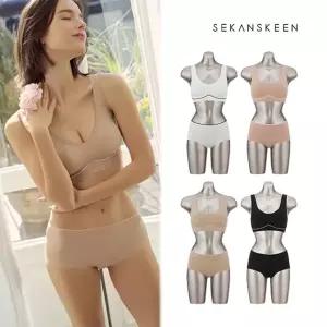 한정수량 투톤 퓨징 브라팬티 4세트 런닝형 1334720
