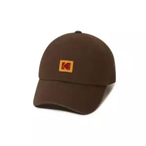 릴렉스핏 스퀘어로고 볼캡 BROWN