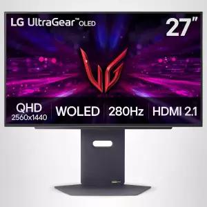LG 27GX700A-B 27인치 울트라기어 QHD 2560 x 1440 OLED 게이밍 모니터 280Hz 0.03ms 엔비디아 지싱크 AMD