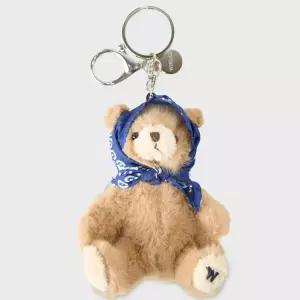 [롯데백화점]후아유 [키링] Mini Fluffy Bear Paisley Kering WHAWG4912A