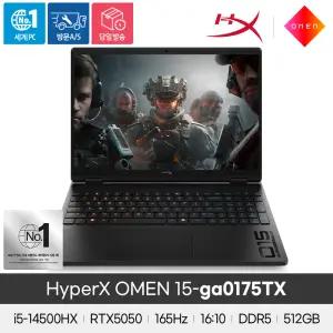 HP HyperX OMEN 15-ga0175TX i5-14500HX/8GB/512GB/RTX5050