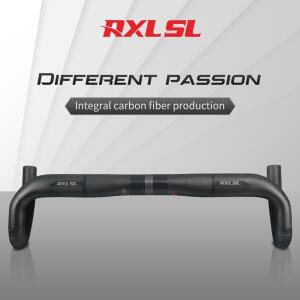 RXL SL 31.8mm 탄소  바 도로 자전거 핸들 380/400/420/440mm UD 무광택 외부 라우팅 레이싱