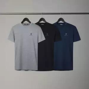 블랙야크 BLACKYAK 3 pack 공용 라운드 트리플 반팔티 MM