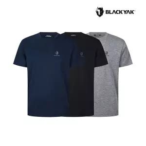 블랙야크 블랙야크 남녀 공용 라운드 트리플 반팔티 3PACK 기능성 기본형 티셔츠 1BYRTXU901