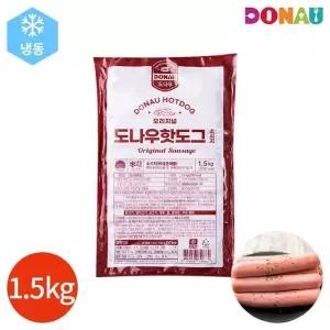 도나우 핫도그 소시지 레드 1500g x 1팩