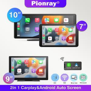 카플레이 네비게이션 carplay 차량용 카플레이 스크린 10인치 휴대용 무선 카플레이 안드로이드 오토 차량용 스테레오 오디오 수신기 GPS 내비게이션 미러링크