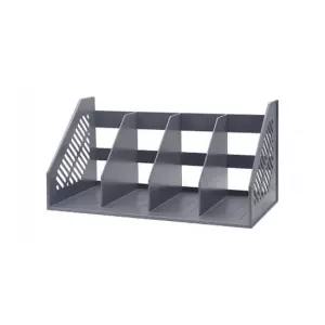 스터닝팩토리 카파맥스 4단책꽂이 진회색 450x210x225mm 1개입) 책상책꽂이 미니책꽂이 회전책꽂이