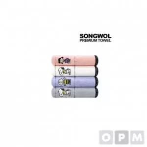 GM)송월타올 SSE906J5 스누피 프렌즈40 아이보리