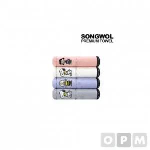 GM)송월타올 BNX900N0 스누피 프렌즈40 연회색
