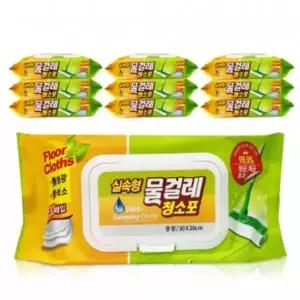 30x20cm PND472S8 물티슈 물걸레청소포(실속형) 중형 30매x10팩