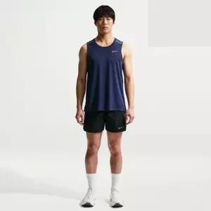 마일러 남성 드라이 핏 5인치 브리프 라인드 러닝 쇼츠 IF2061-010 -