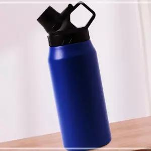 IKWF73DB1 블루 음용구 750ml 리터 손잡이 보온 보냉 스텐 텀블러