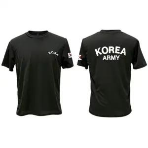 쿨링 ROKA 로카티 반팔 코리아아미 티셔츠 DD-13474