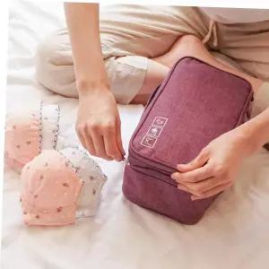 세면파우치 여행용 속옷 브라 깔끔 정리 대용량 파우치