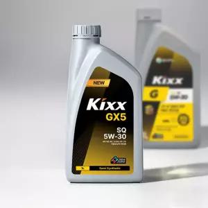 킥스 GX5 5W30 4행정 엔진오일 고급 앤진 자동차 차량 스오일 KIXX