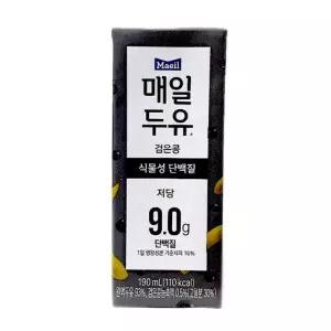 [그로미스]매일두유 검은콩 190ml 12팩 x 4곽 (32105294)