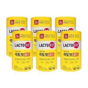 [셀러허브]종근당건강 락토핏 올뉴 락토핏 골드 2g x 50포 6통 HIS (S50009697)