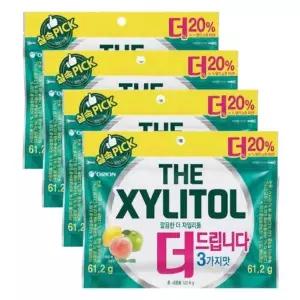[셀러허브]오리온 더 자일리톨 껌 리필 122g x 4개 (S49529792)