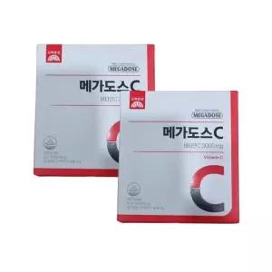 [셀러허브]고려은단 메가도스C 비타민C 3000 고함량 100포 X 2개 (S47669297)