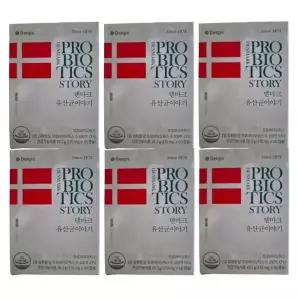 [셀러허브]덴프스 덴마크 유산균 이야기 170mg x 60캡슐 x 6개 (S47641600)