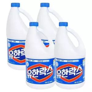 [셀러허브]유한양행 유한락스 레귤러 4L x4개 (S12464813)
